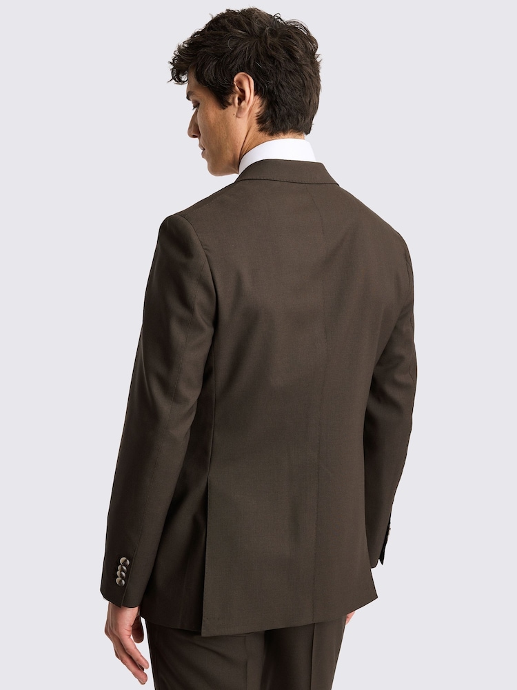 MOSS Brown Italian Tailored Fit Jacket - Image 5 of 5 MOSS Brown Italian Tailored Fit Jacket - Image 5 of 5