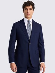 MOSS Blue Italian Tailored Fit Bright Jacket - Image 3 of 5