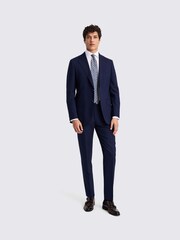 MOSS Blue Italian Tailored Fit Bright Jacket - Image 4 of 5
