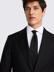 MOSS Black Italian Tailored Fit Twill Jacket - Image 4 of 5