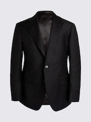 MOSS Black Italian Tailored Fit Twill Jacket - Image 5 of 5