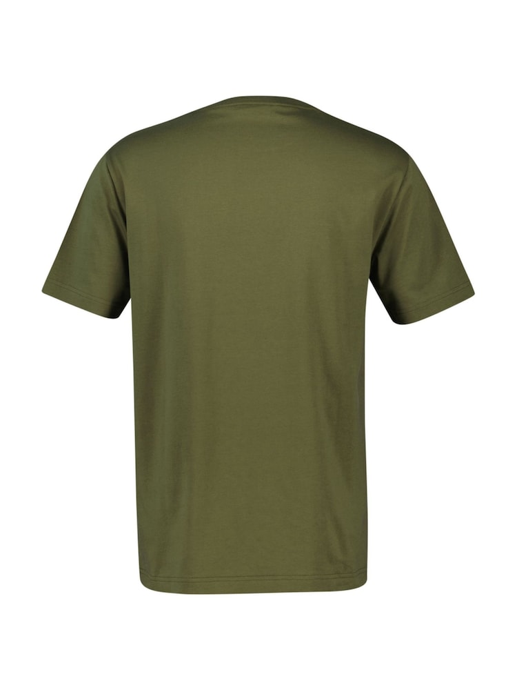 GANT Green Archive Shield 100% Cotton T-Shirt - Image 5 of 5