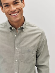 Camisas de popeline clássicas GANT Regular Fit 100% algodão - Imagem 3 de 6