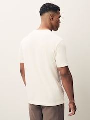 GANT Cream Light Relaxed Fit Miami Graphic T-Shirt - Image 2 of 5