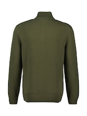 GANT Green Casual 100% Cotton Half-Zip Sweater - Image 2 of 2