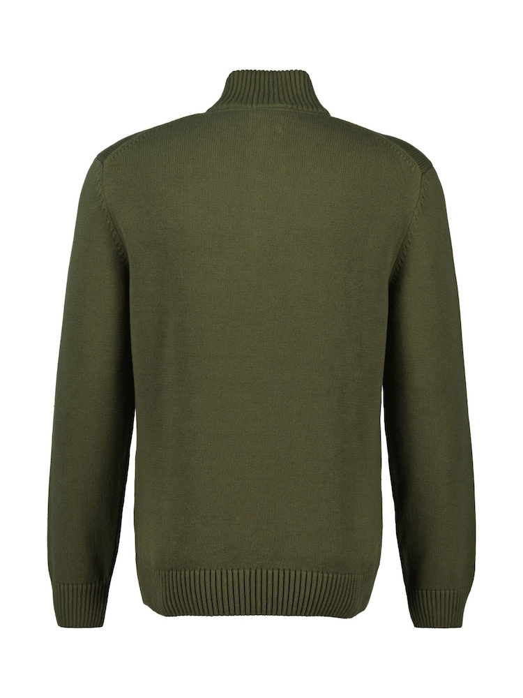 GANT Green Casual 100% Cotton Half-Zip Sweater - Image 2 of 2