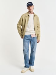 GANT Green 100% Cotton Twill Jacket - Image 4 of 9