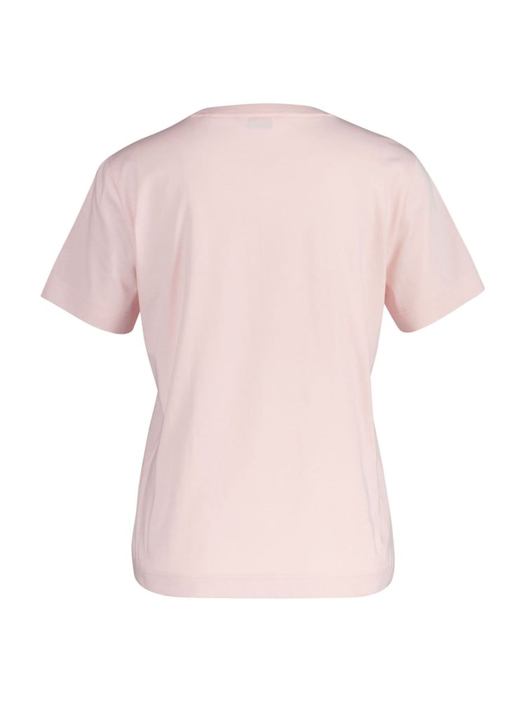 GANT Pink Regular Fit 100% Cotton Graphic T-Shirt - Image 2 of 2 GANT Pink Regular Fit 100% Cotton Graphic T-Shirt - Image 2 of 2