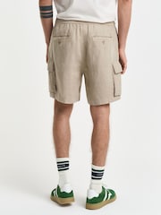 Gant 100% льняные шорты карго с поясом на завязке - Изображение 2 из 5