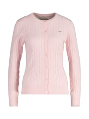 Rosa - Cárdigan de ochos en algodón de GANT - Imagen 4 de 5
