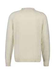 GANT Cream 100% Cotton Knitted G Crew Neck Jumper - Image 2 of 2