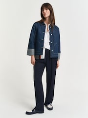 GANT Blue 100% Cotton Denim Jacket - Image 4 of 7