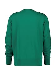 GANT Green Graphic Crew Neck Sweatshirt - Image 2 of 2