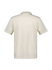 GANT Cream 100% Cotton Tipped Short Sleeve Polo Shirt - Image 2 of 2