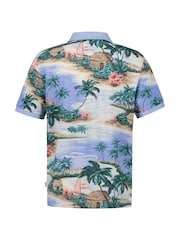 GANT Resort Holiday Print Polo Shirt - Slika 5 iz 5