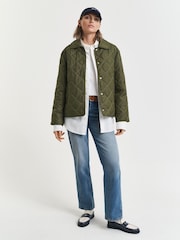 GANT Green Quilted Jacket - Image 4 of 5