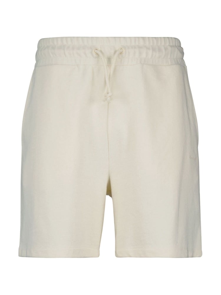 Crema - GANT 100% Cotton Textured Shorts - Imagen 1 de 2