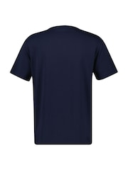 GANT Blue 100% Cotton Graphic Print T-Shirt - Image 5 of 5