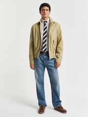 GANT Green Regular Fit 100% Cotton Classic Poplin Check Shirt - Image 4 of 7