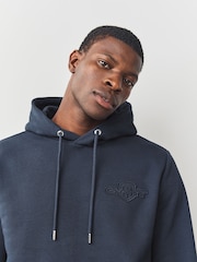 GANT 100% Cotton Tonal Shield Hoodie - Bild 3 von 5