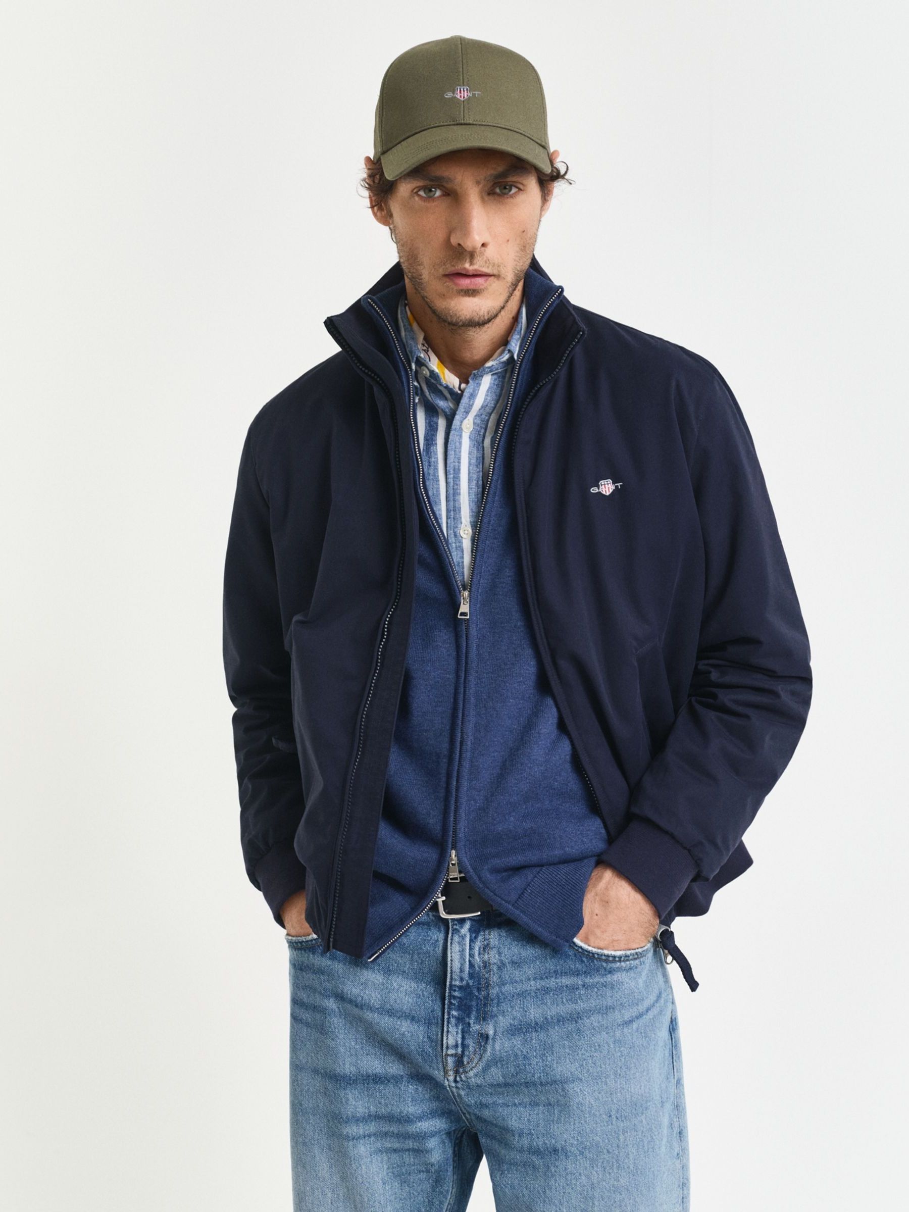 Buy GANT Blue Padded Hampshire Jacket from Next Portugal