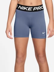 Nike Blue 3 Inch Dri-FIT Pro Shorts - Image 1 of 4
