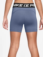 Nike Blue 3 Inch Dri-FIT Pro Shorts - Image 2 of 4