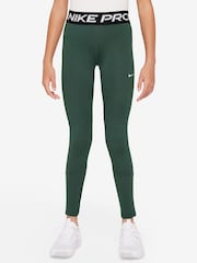 Nike Fir Green Dri-FIT High Waisted Pro Leggings - Image 1 of 3