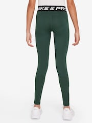 Nike Fir Green Dri-FIT High Waisted Pro Leggings - Image 2 of 3