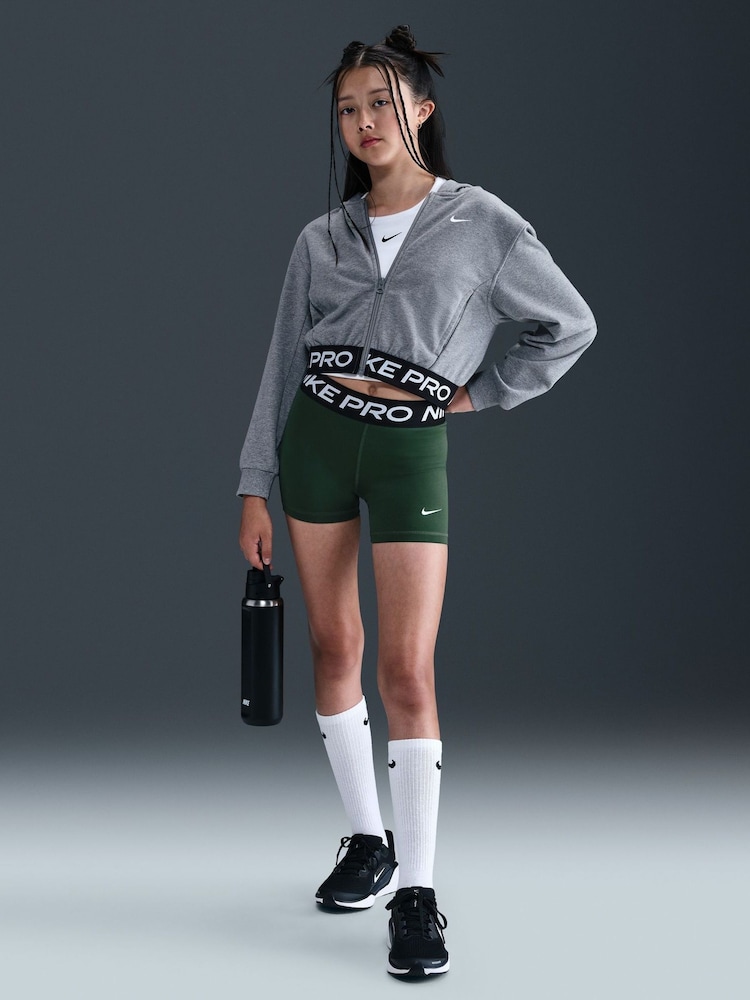 Nike Fir Green 3 Inch Dri-FIT Pro Shorts - Image 1 of 5 Nike Fir Green 3 Inch Dri-FIT Pro Shorts - Image 1 of 5