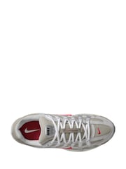 Nike Grey/Red P-6000 Trainers - Image 3 of 4