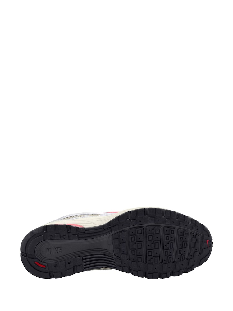 Nike Grey/Red P-6000 Trainers - Image 4 of 4