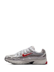 Nike Grey/Red P-6000 Trainers - Image 5 of 7
