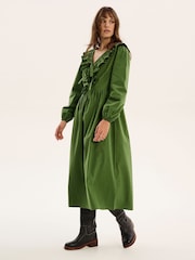 Omnes Green Amy-Leigh 100% Cotton Dress - Image 2 of 5