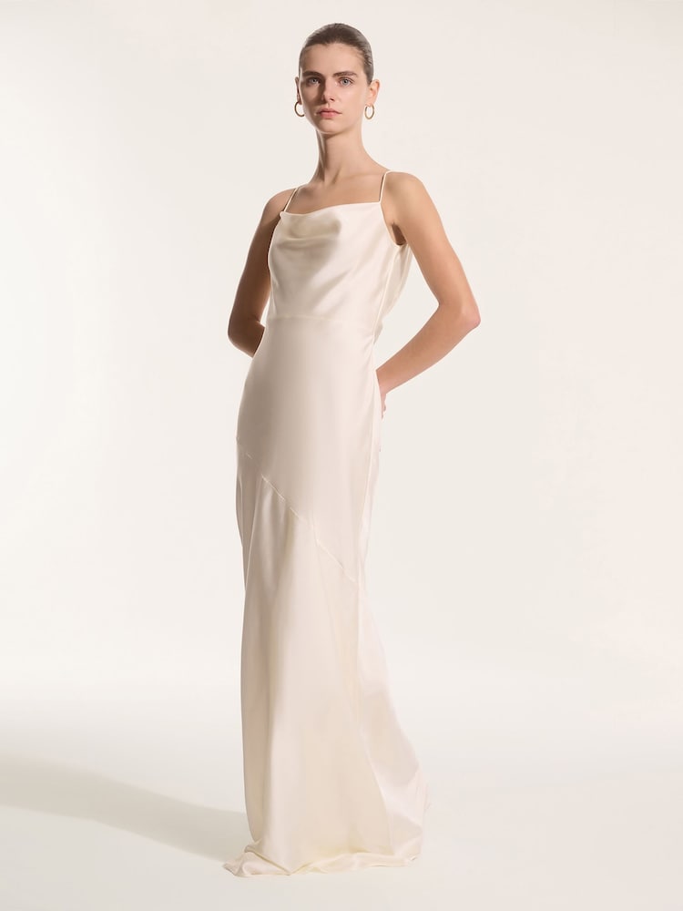 Omnes White Koko Maxi Dress - Image 1 of 5
