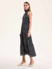 Omnes Blue Romeo Midi Dress - Image 2 of 4