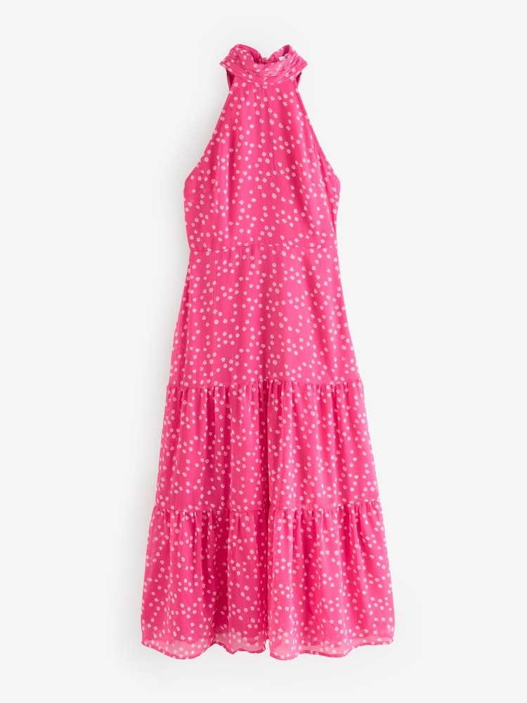 Omnes Pink Romeo Midi Dress - Image 1 of 1