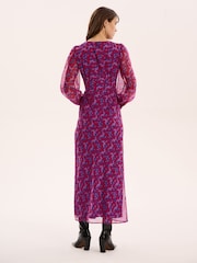 Omnes Purple Mary-Rose Dress - Image 3 of 5
