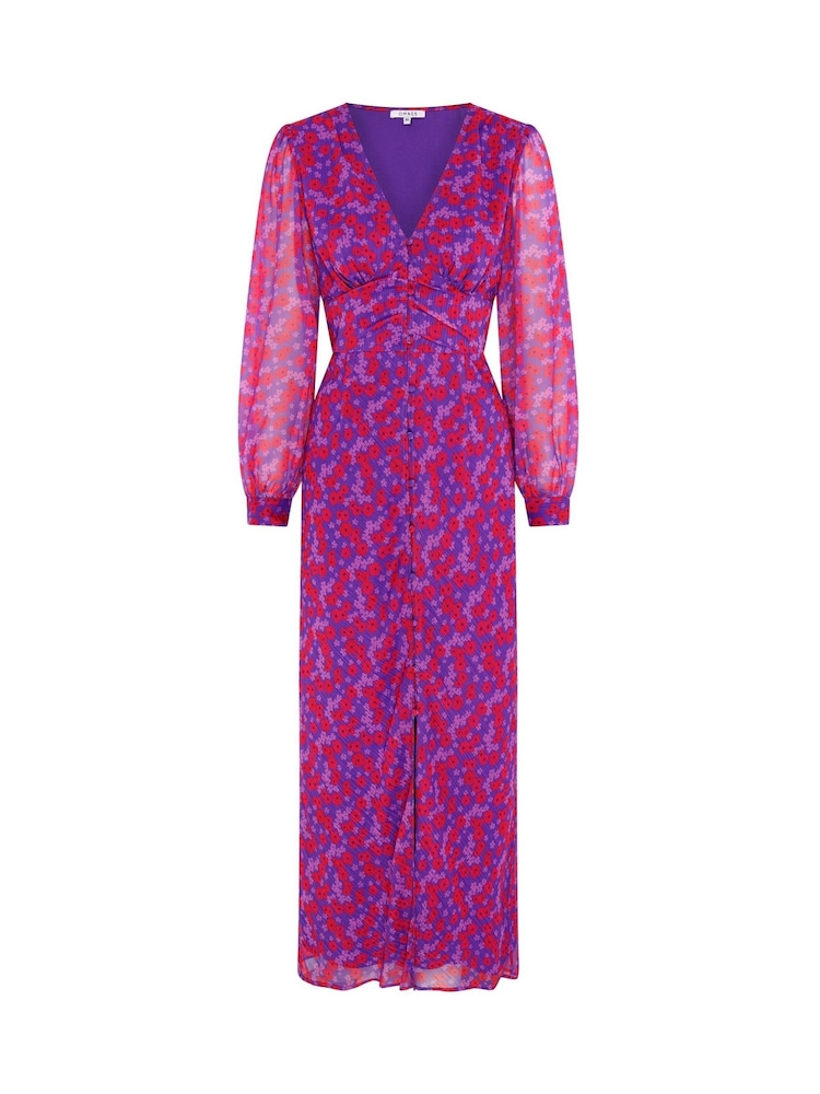 Omnes Purple Mary-Rose Dress - Image 5 of 5