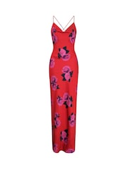 Omnes Red Ginny Maxi Dress - Image 5 of 5