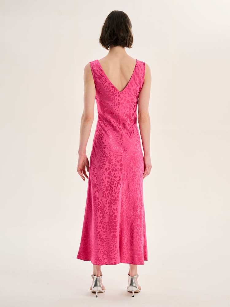 Omnes Pink Iris Maxi Dress - Image 2 of 5