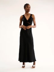 Omnes Black Aurelia Lace Dress - Image 1 of 6