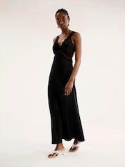 Omnes Black Aurelia Lace Dress - Image 3 of 6