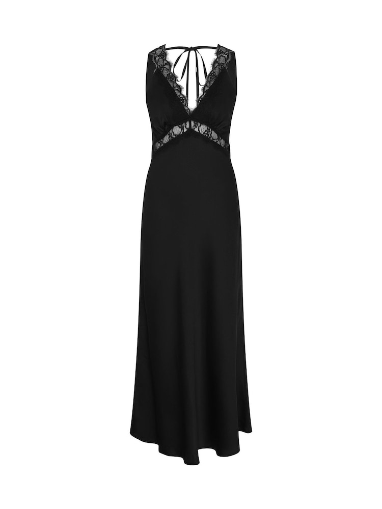 Omnes Black Aurelia Lace Dress - Image 6 of 6 Omnes Black Aurelia Lace Dress - Image 6 of 6