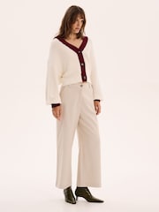 Omnes Cream Hopper 100% Cotton Cardigan - Image 2 of 5