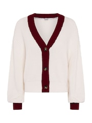 Omnes Cream Hopper 100% Cotton Cardigan - Image 5 of 5