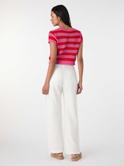 Omnes Light Pink Lexi Colourblock Jumper - Image 2 of 5