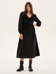 Omnes Black Amy-Leigh 100% Cotton Dress - Image 1 of 5