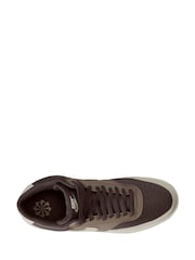 Nike Brown Court Vision Mid Trainers - Image 4 of 4