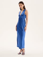 Omnes Cobalt Nova Maxi Tie Back Dress - Image 3 of 5